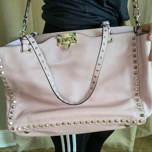 Valentino Garavani blush pink tote - Picture 5 of 17